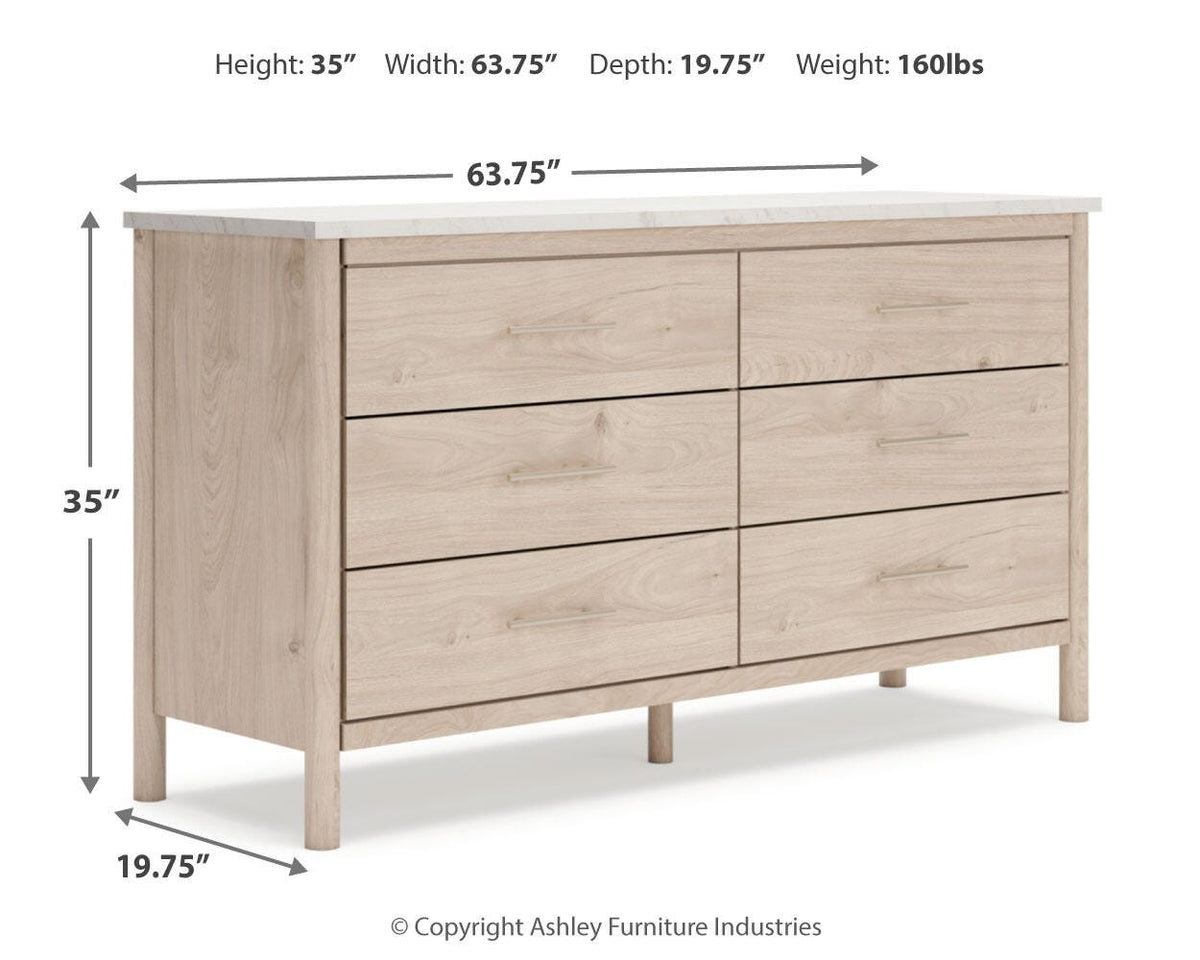 Cadmori Six Drawer Dresser