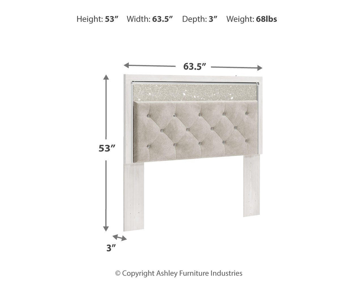 Altyra Queen UPH Panel Headboard