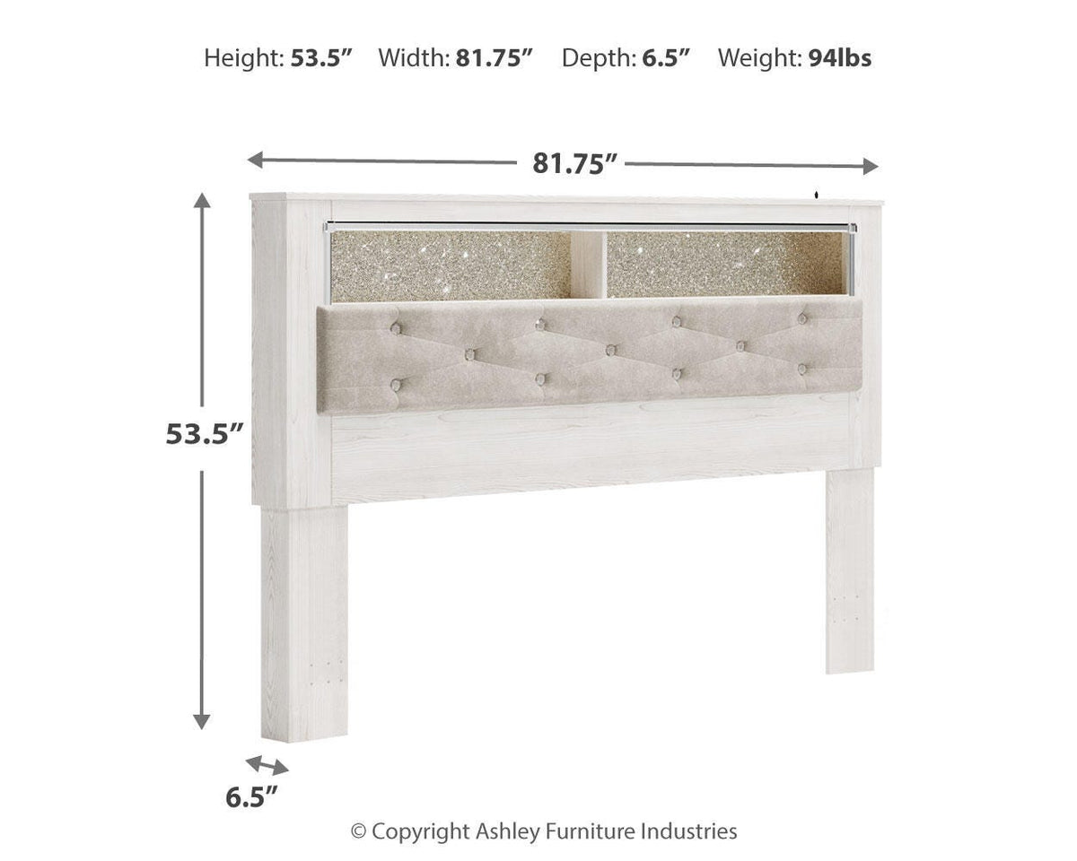 Altyra King UPH Panel Bookcase HDBD