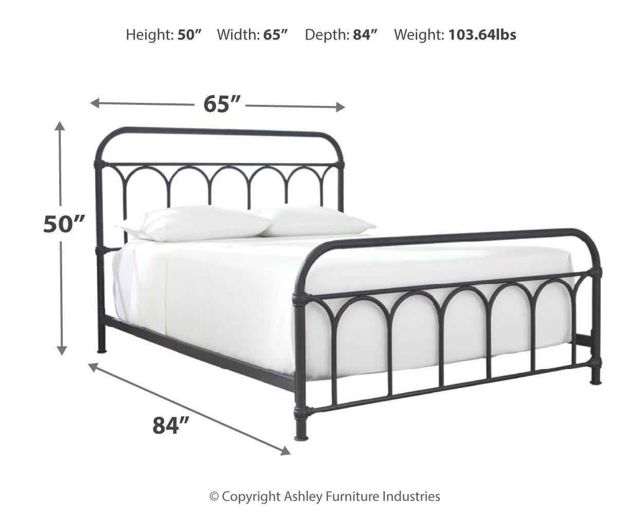 Nashburg Queen Metal HDBD/FTBD/Rails