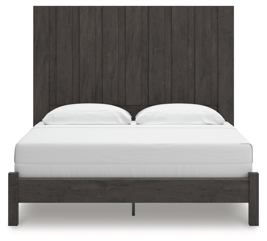 Fraluna King Panel Bed, Dresser and Mirror