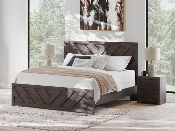 Prendonea King Panel Bed