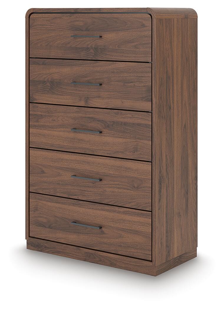 Hollinaze King Panel Bed, Dresser, Mirror and Chest