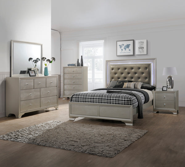 Lyssa Led Bed