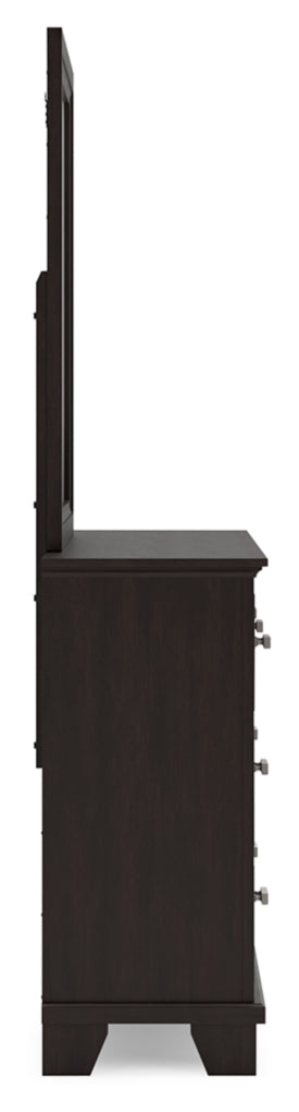 Covetown Twin Panel Bed, Dresser, Mirror, Chest and Nightstand