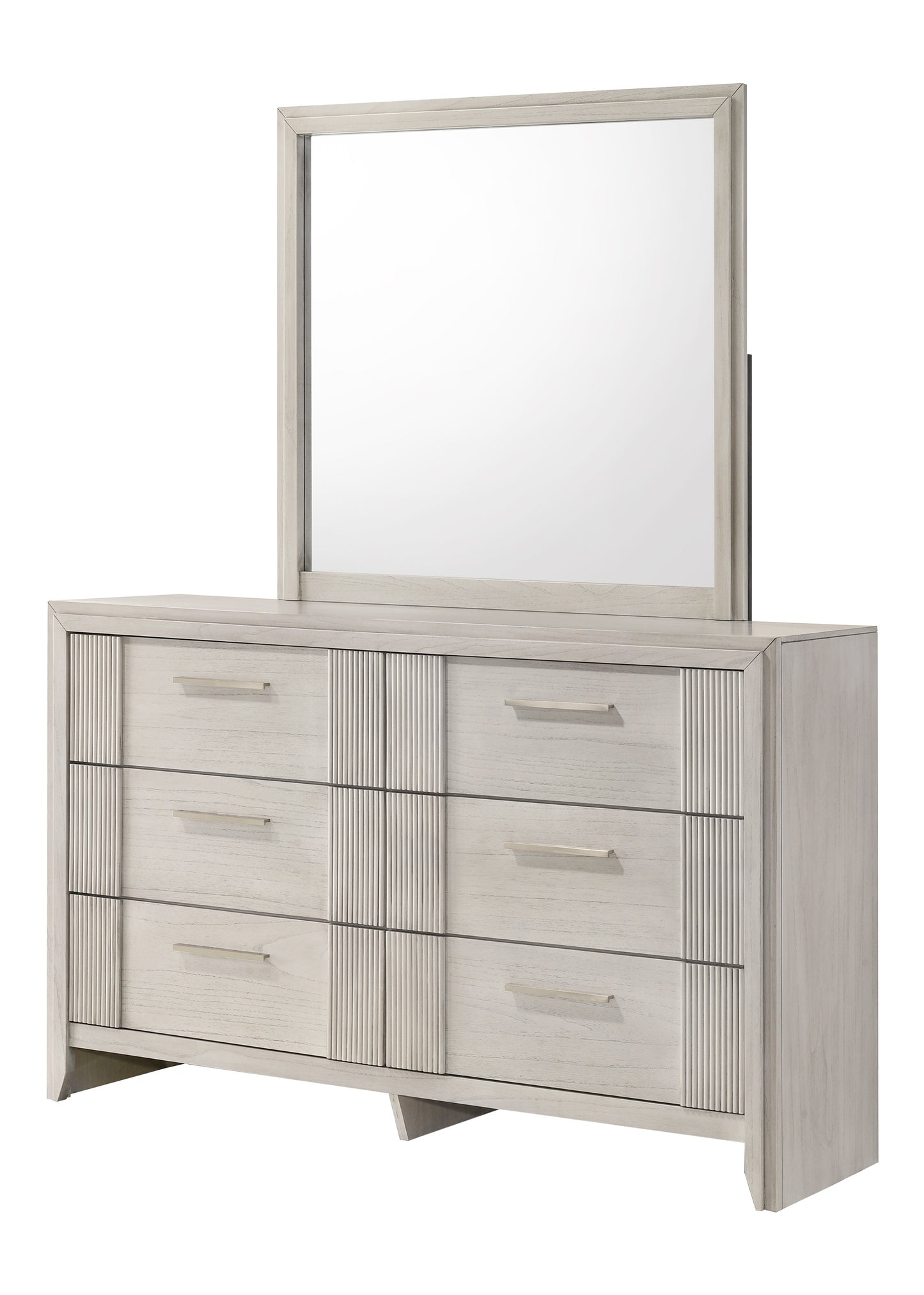 Carlton Dresser Mirror White Mist