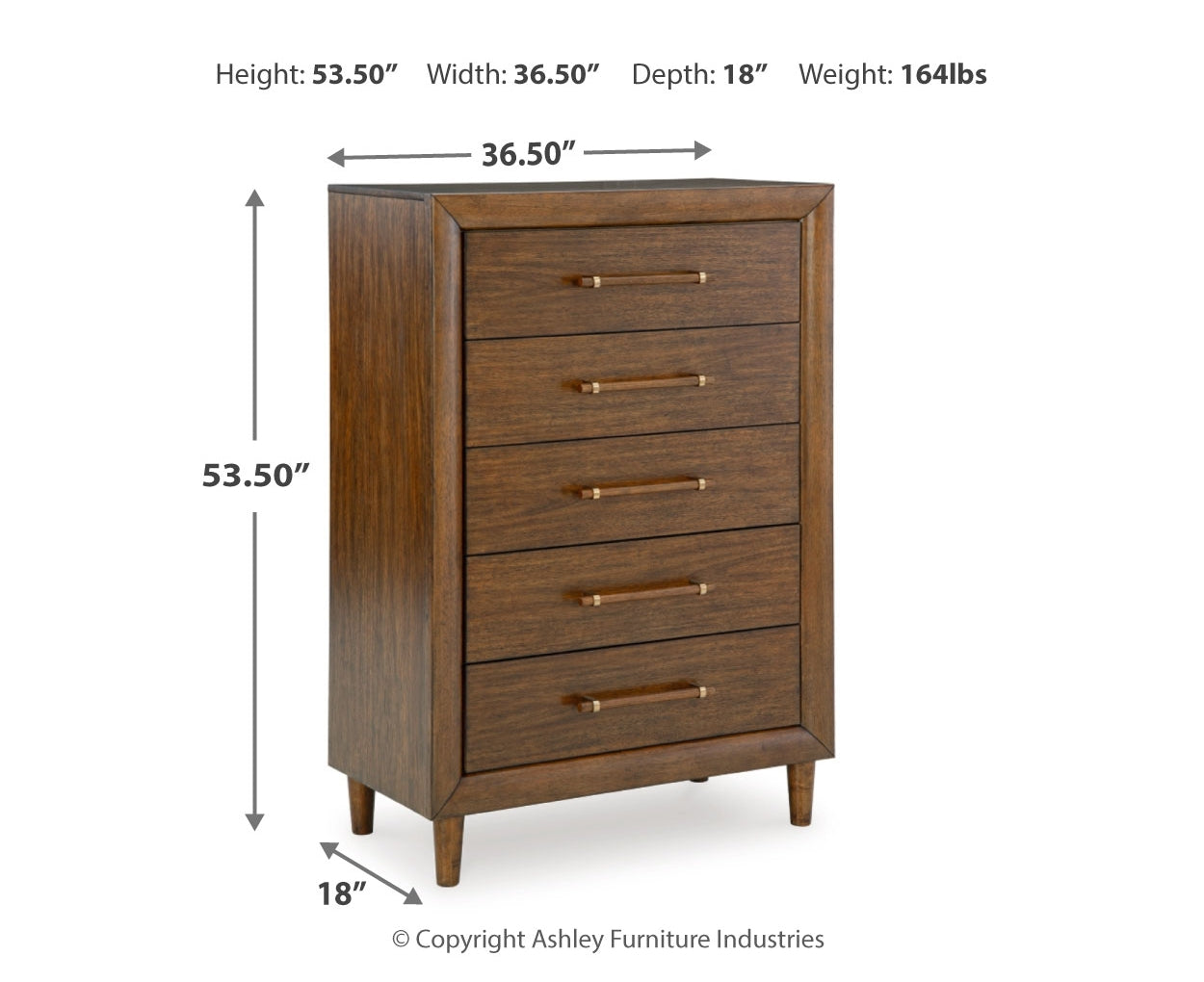 Lyncott Queen Upholstered Panel Bed, Dresser, Mirror, Chest and Nightstand