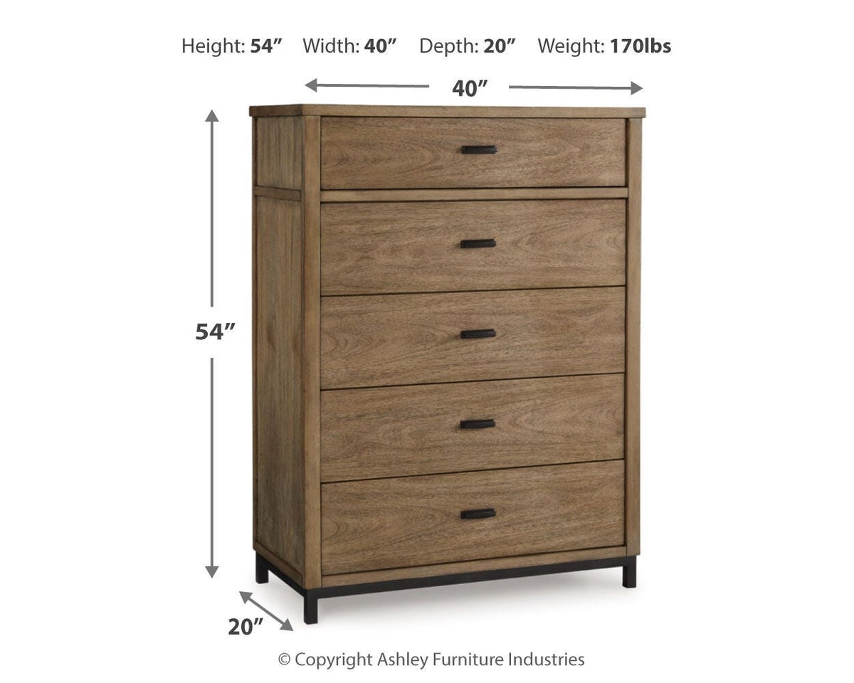 Tomtyn Five Drawer Chest