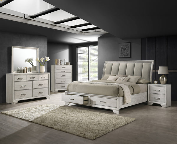 Jaymes Dresser Mirror White Mist