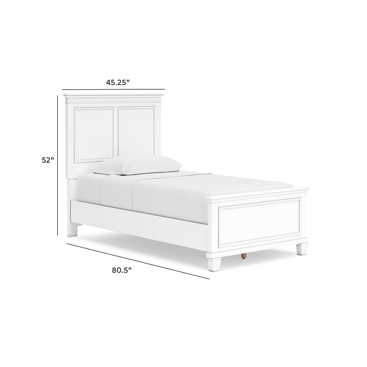 Fortman Twin Panel Bed
