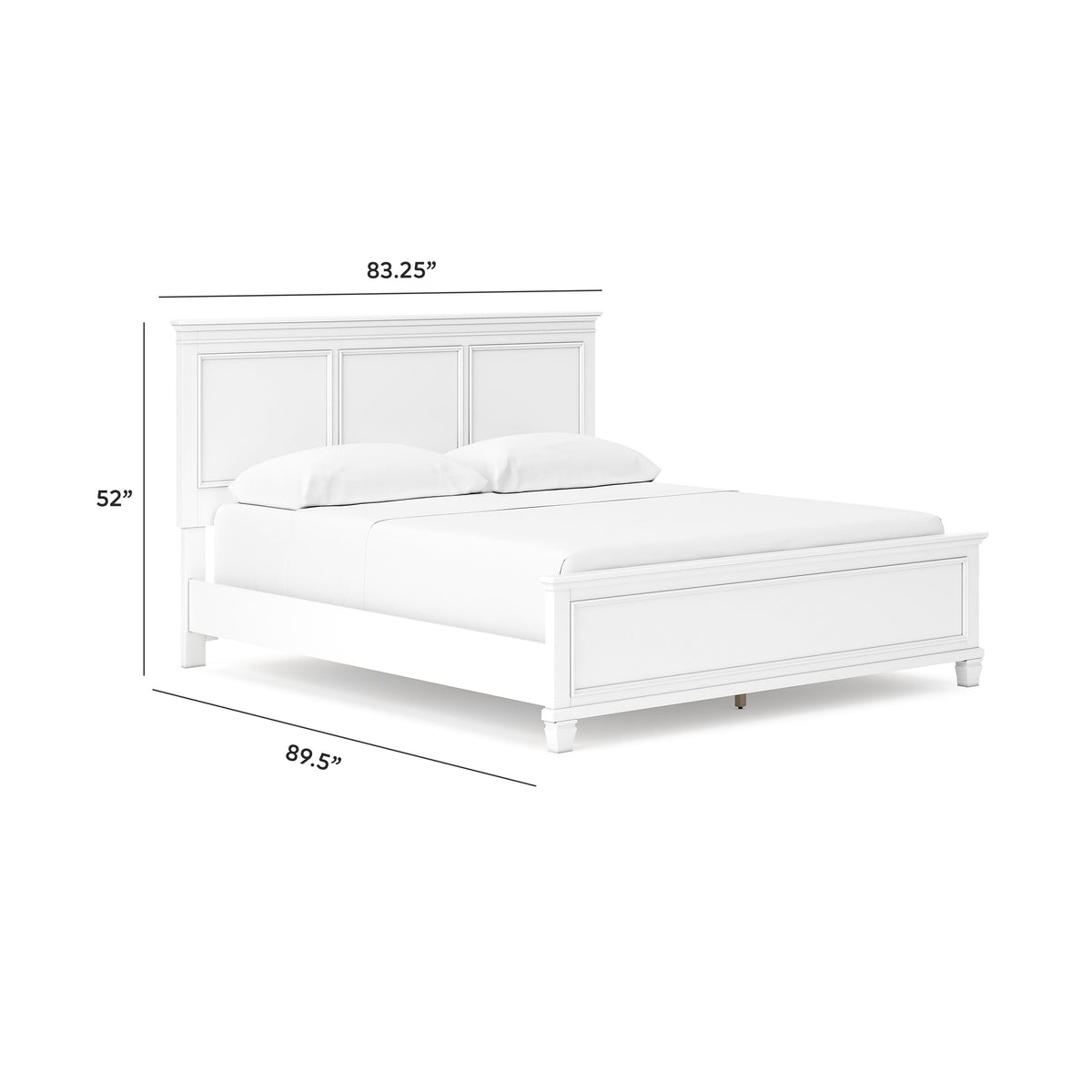 Fortman California King Panel Bed