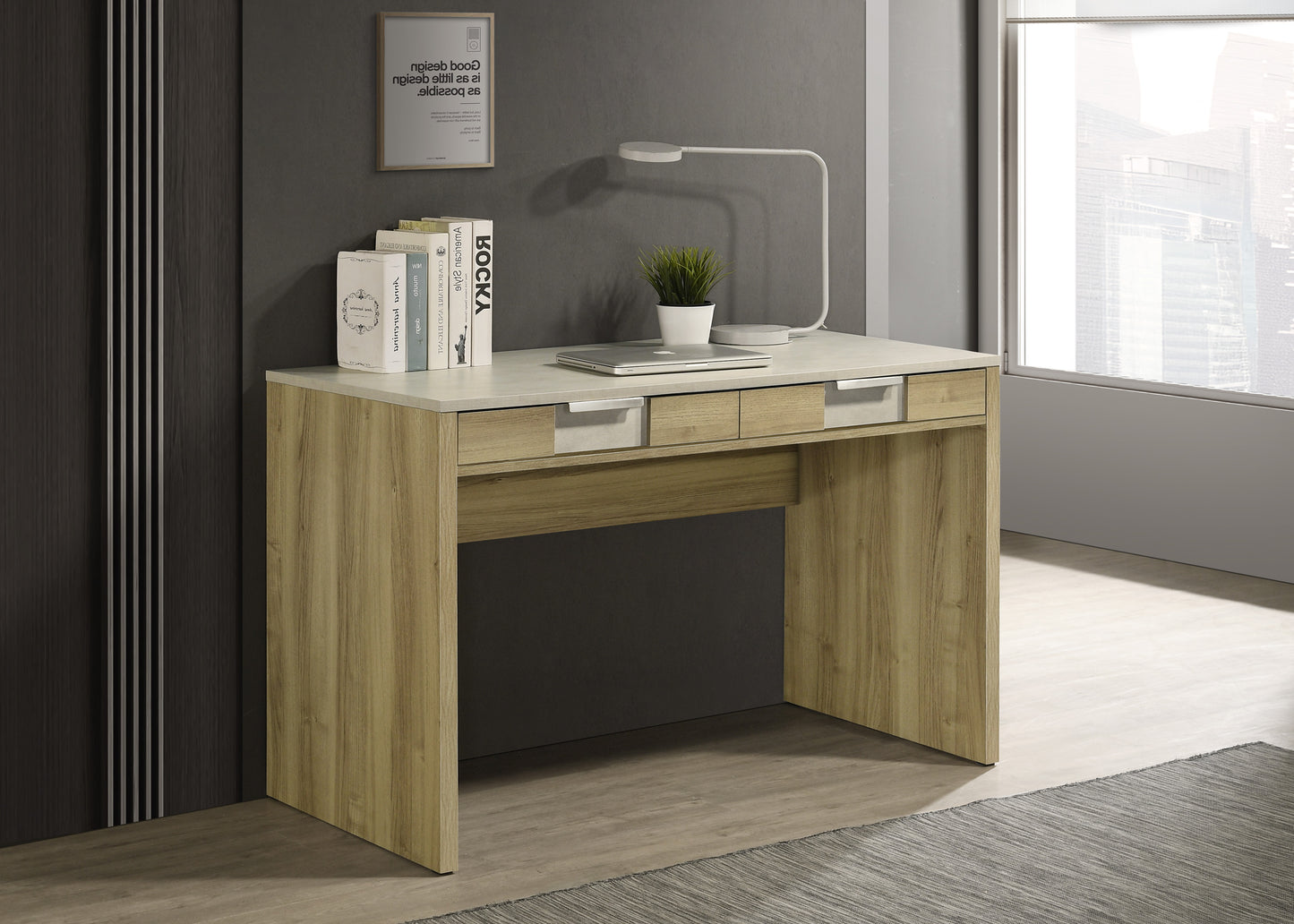 Rangley Writing Desk -Driftwood
