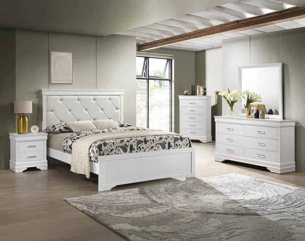 Amalia Chest White