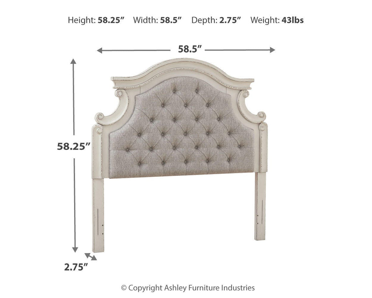 Realyn Full UPH Panel Headboard