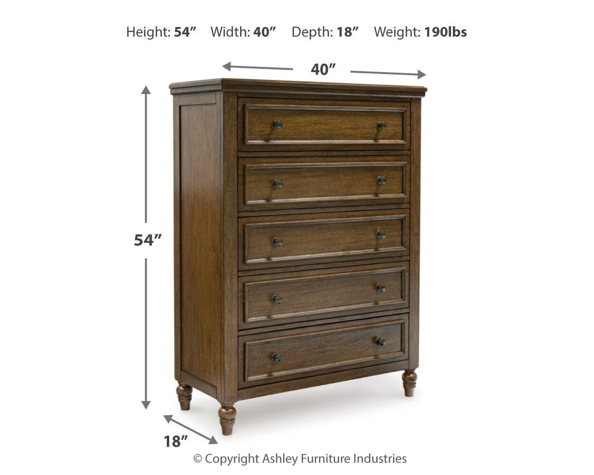 Sturlayne Five Drawer Chest