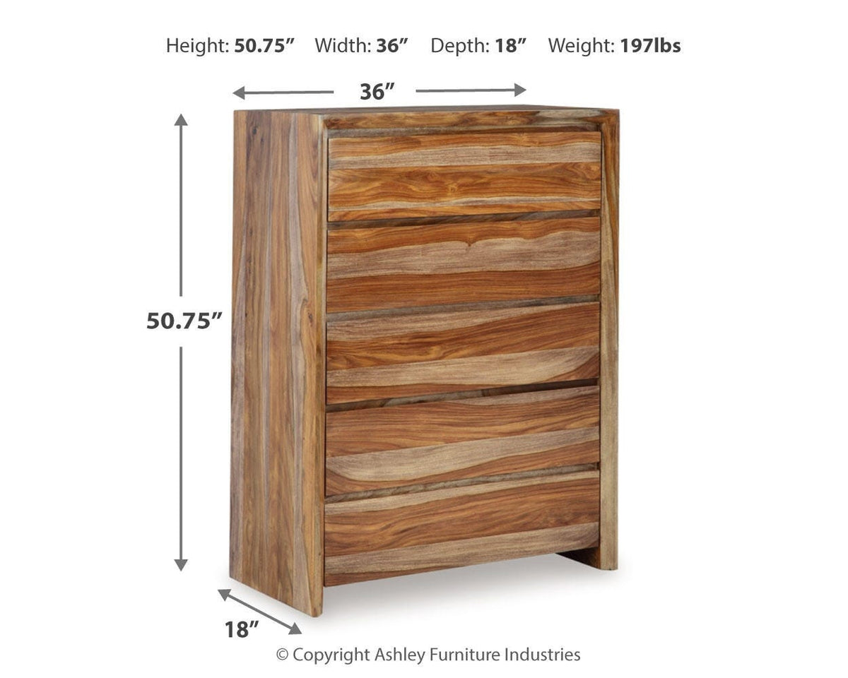 Dressonni Five Drawer Chest
