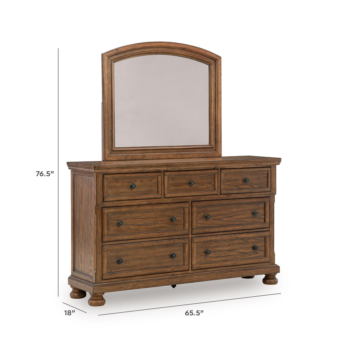 Havenstein Dresser and Mirror