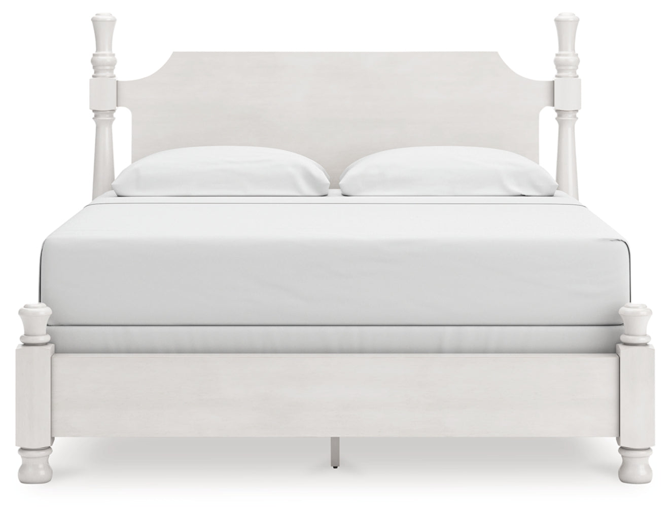 Rowlenstown King Poster Bed, Dresser, Mirror and Nightstand
