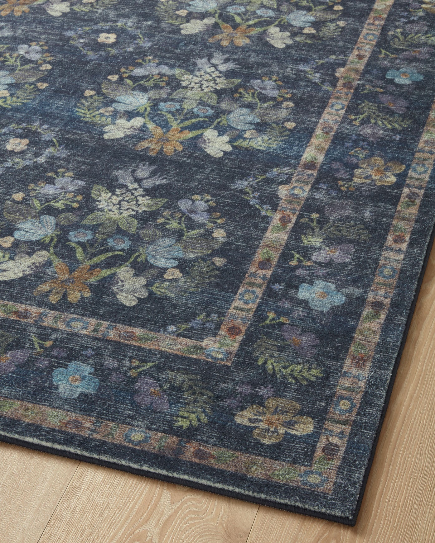 Rifle Paper Co. x Loloi Courtyard COU-04 Navy