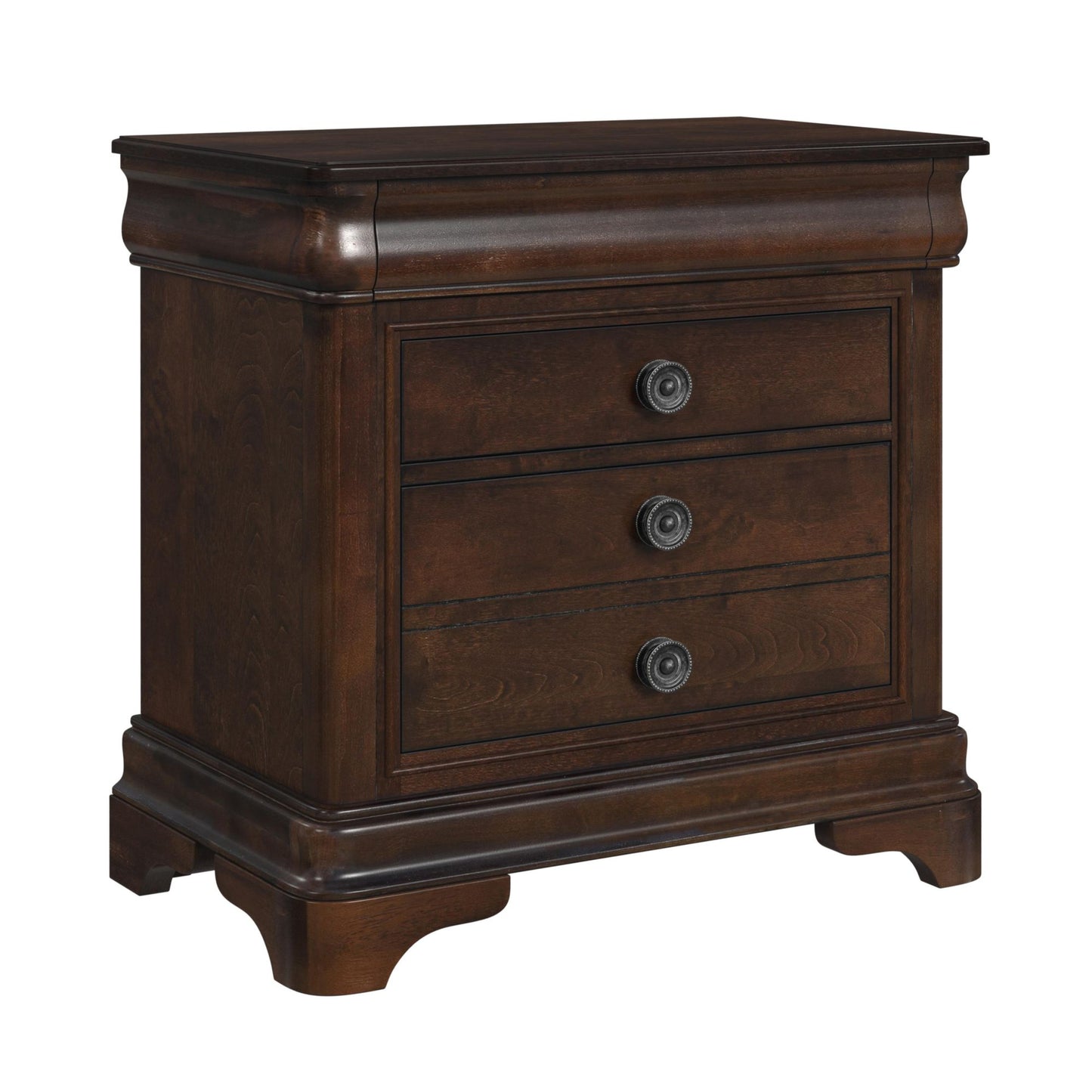 Cameron Cherry Queen Panel 5PC Bedroom Set