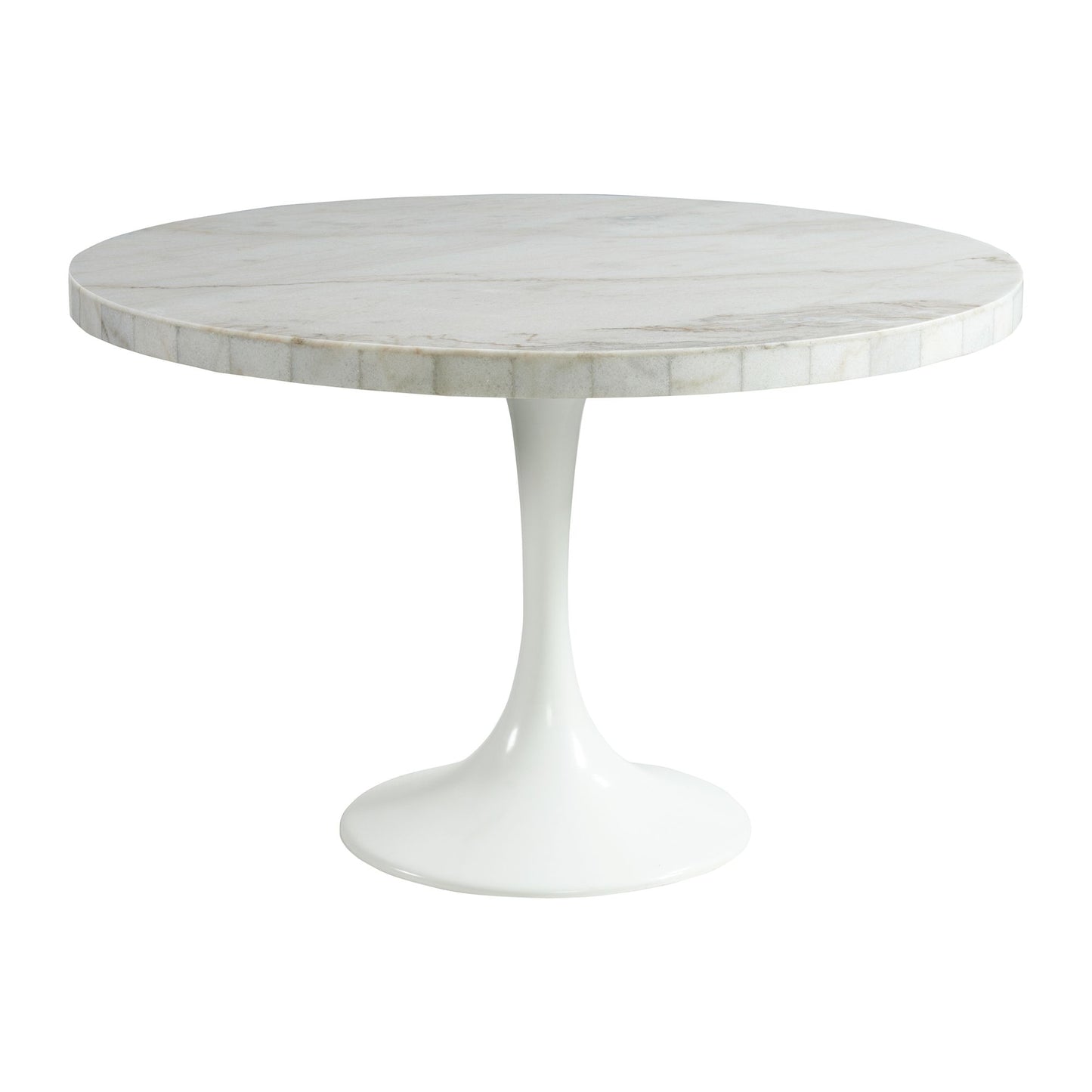 Celeste Round Dining Table in White
