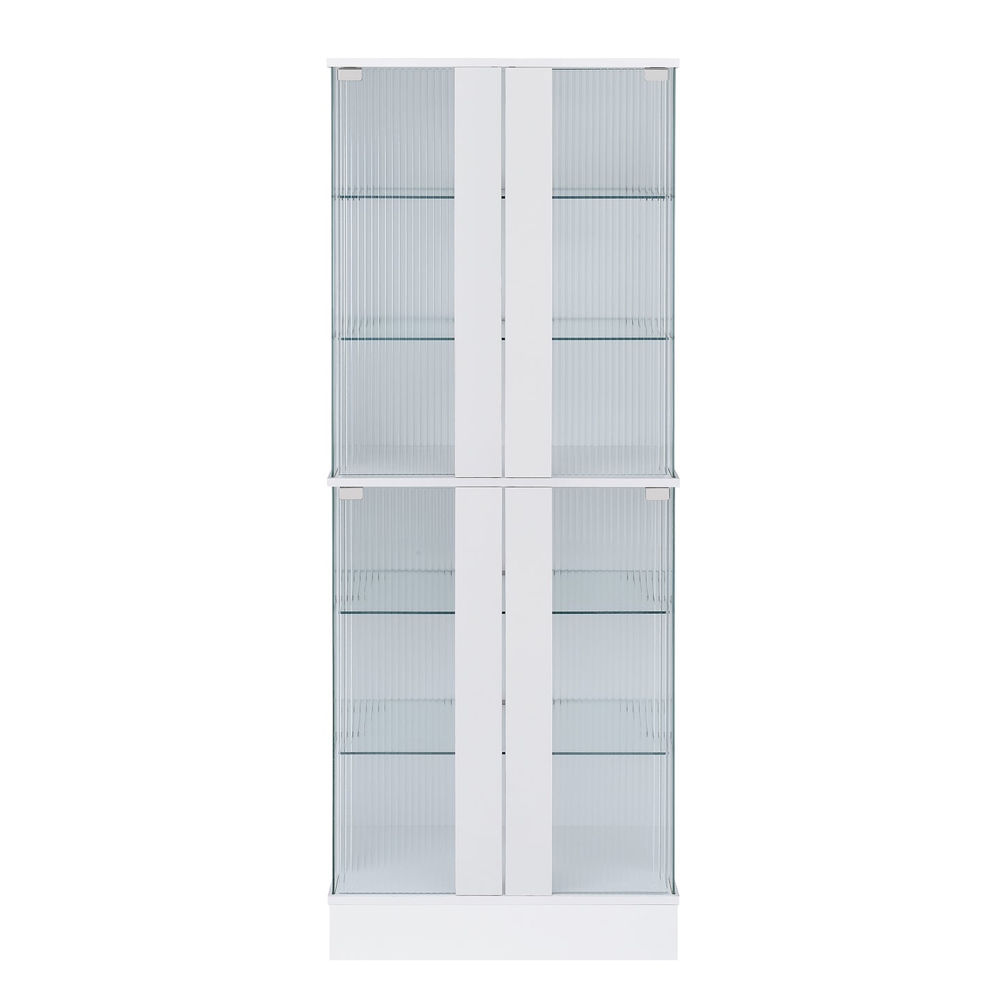 Chandra Cabinet with LED in Glossy White