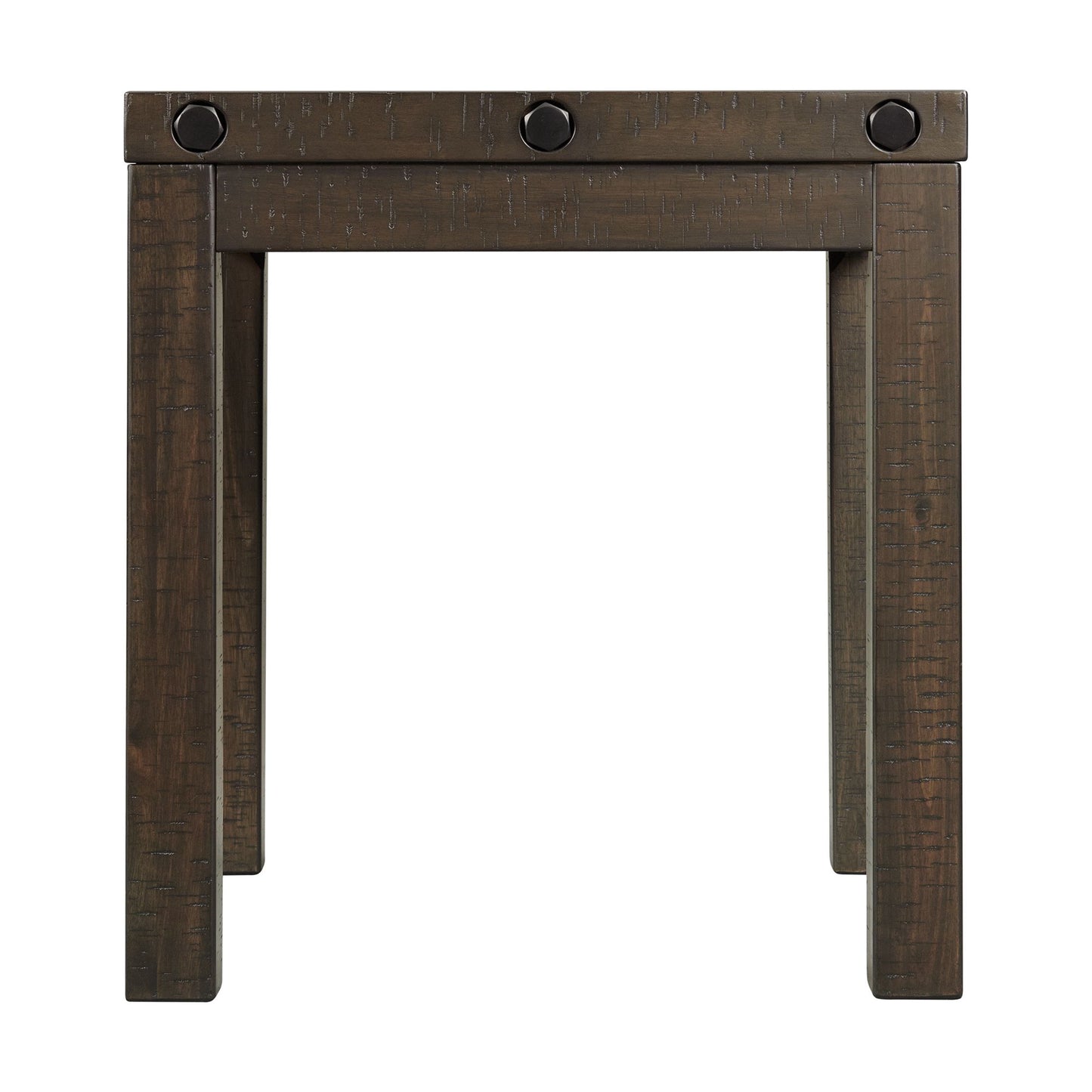Colorado Occasional End Table w/USB/Power Charcoal