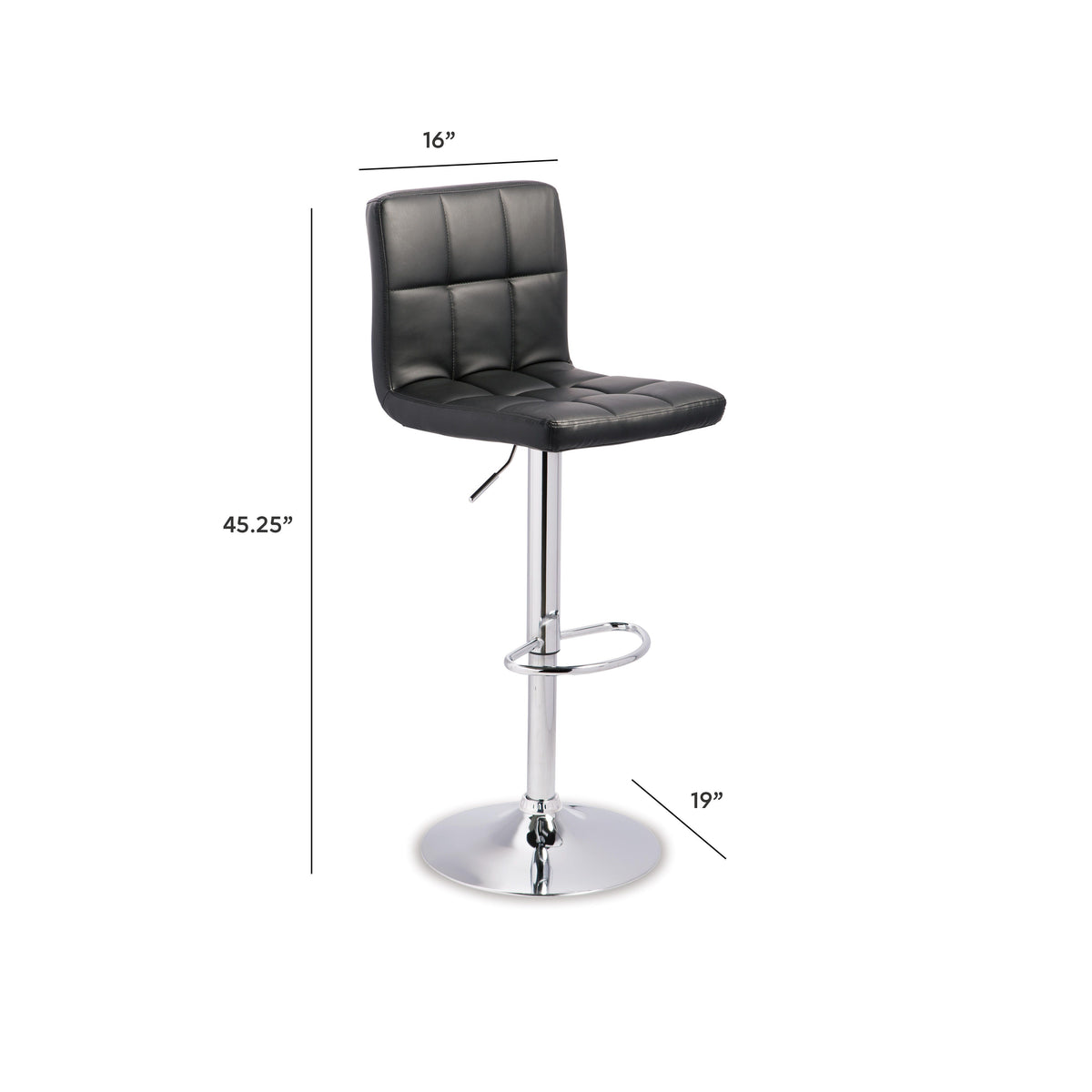 Bellatier Tall UPH Swivel Barstool (Set of 2)