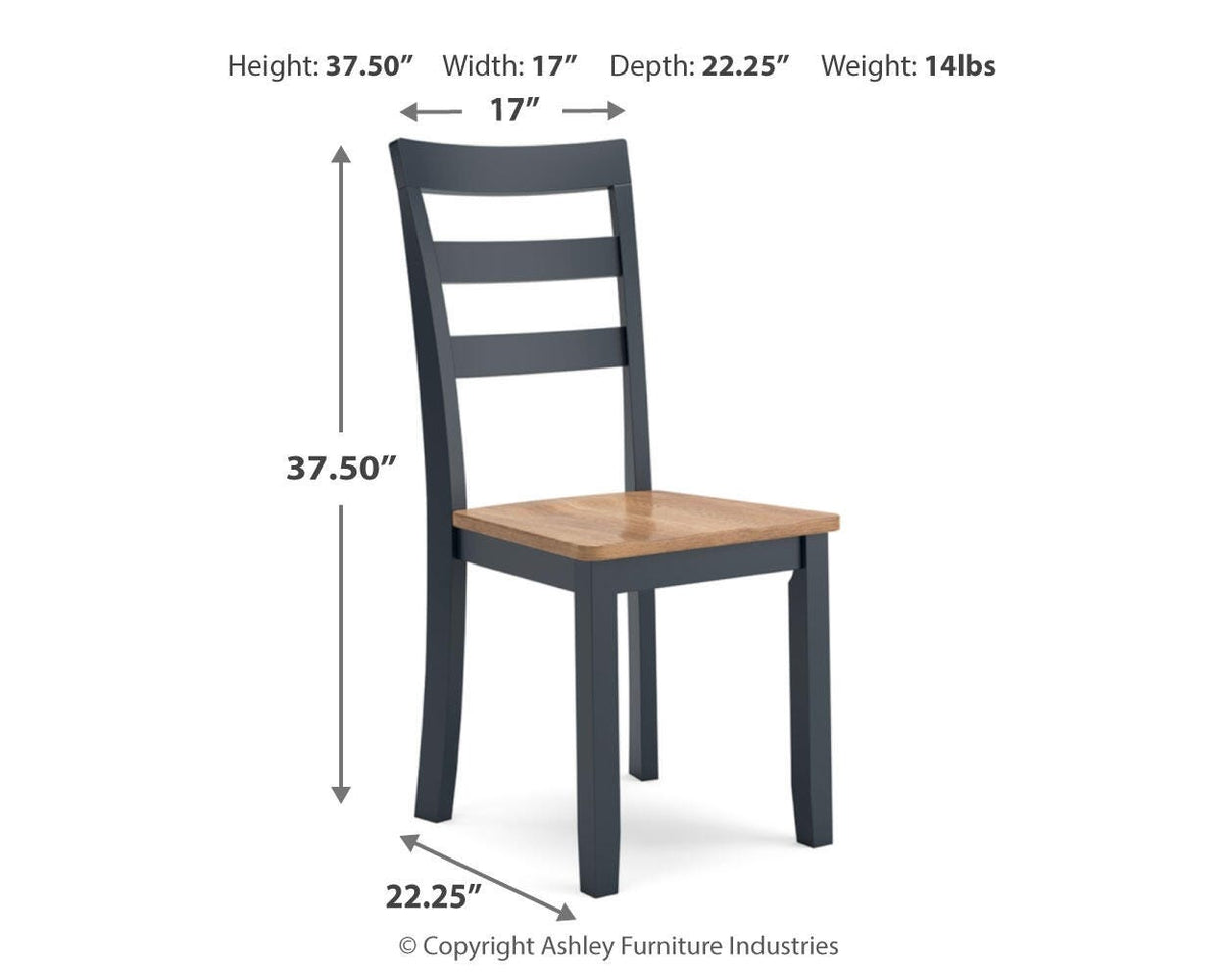 Gesthaven Dining Room Side Chair (2/CN)