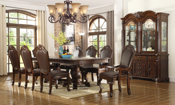 Dark Wood Dining Table