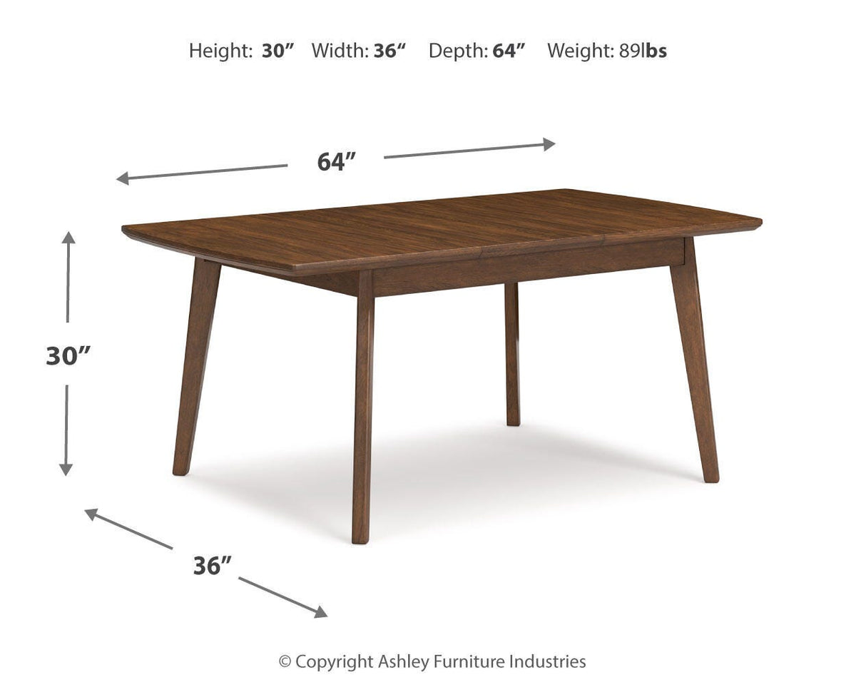 Lyncott RECT DRM Butterfly EXT Table