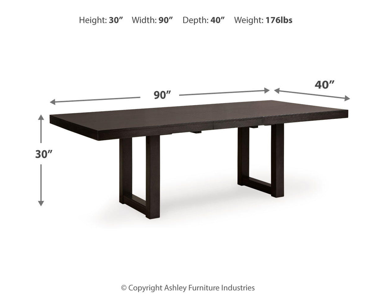 Neymorton RECT DRM Butterfly EXT Table
