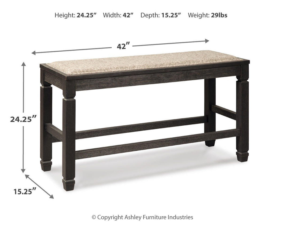 Tyler Creek DBL Counter UPH Bench (1/CN)
