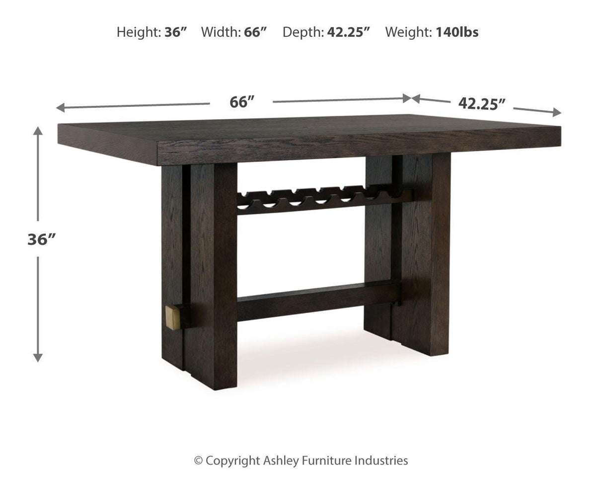 Burkhaus RECT Dining Room Counter Table