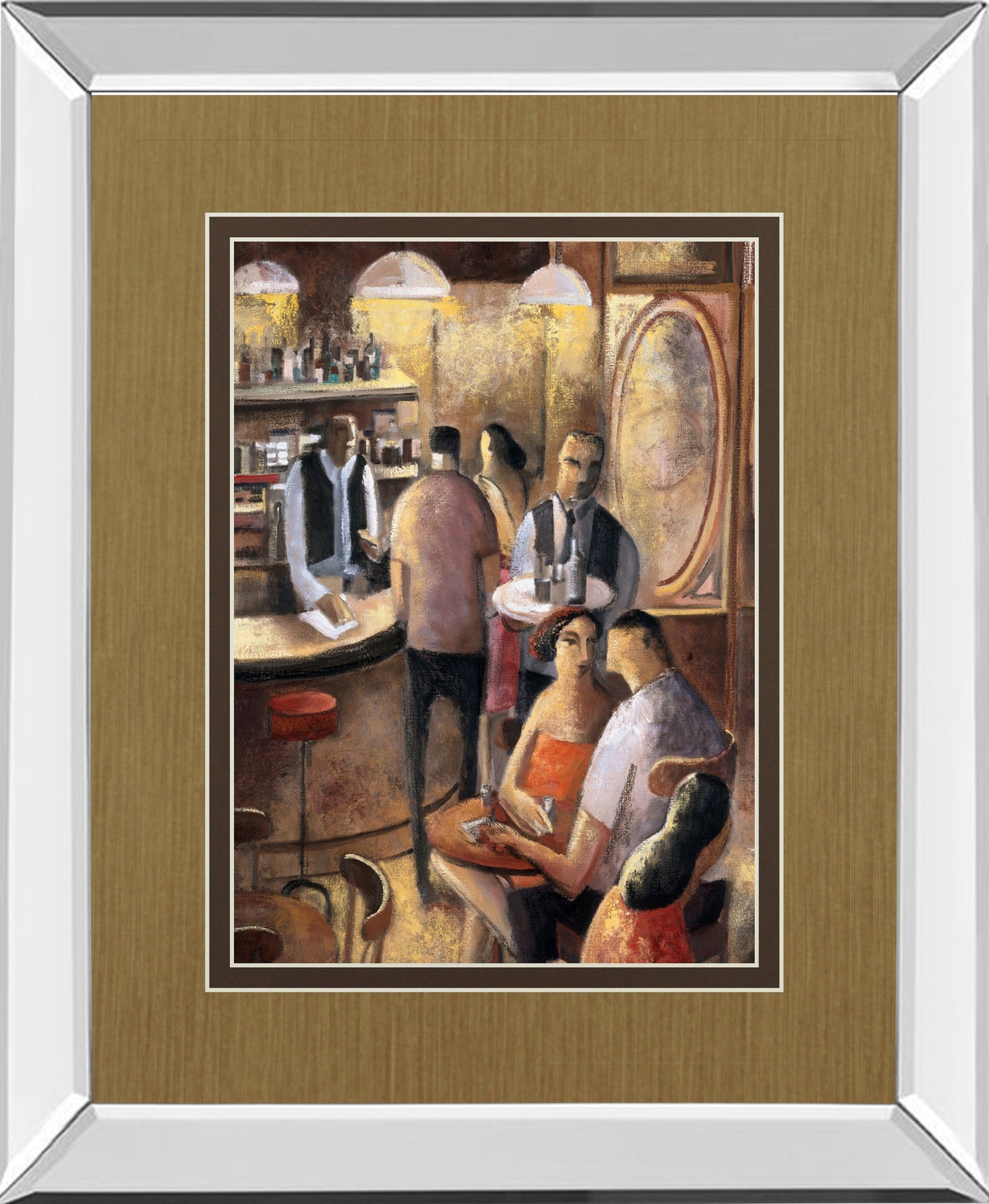 Mirrored Frame Entre Copas By Didier Lourenco