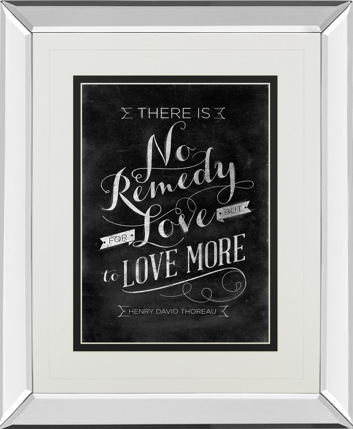 Mirrored Frame No Remedy By Sd Graphic