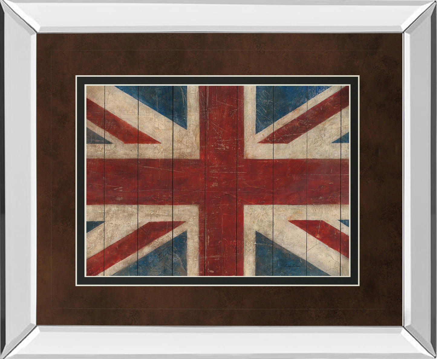 Mirrored Frame Union Jack By Avery Tillman