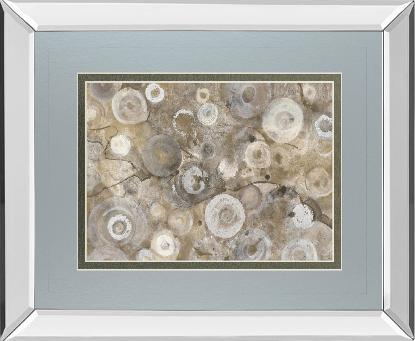 Mirrored Frame Natural Agate By Albena Hristova ***Monl***