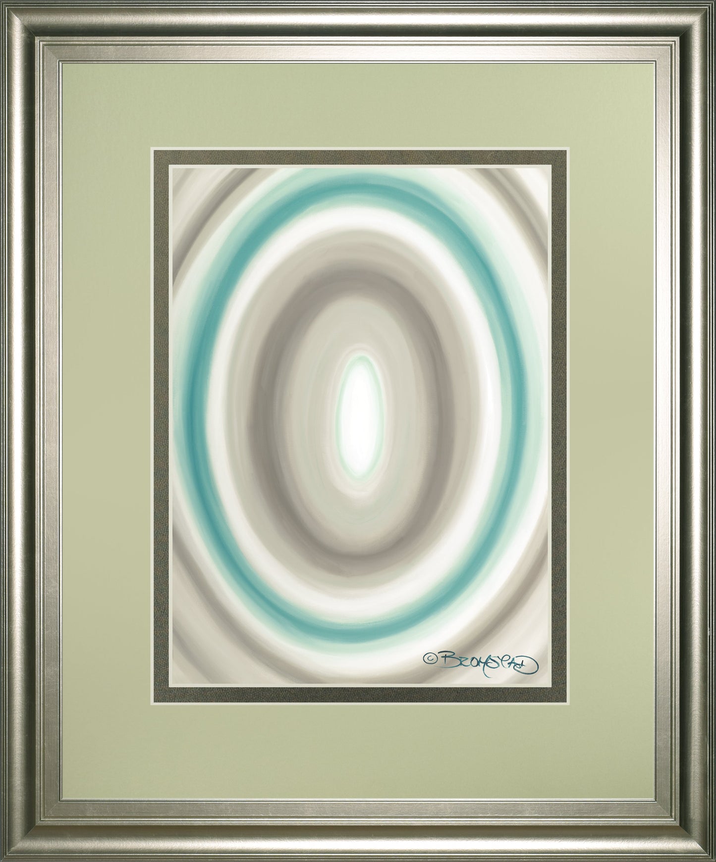 Concentric Ovals #1 By David Bromstad