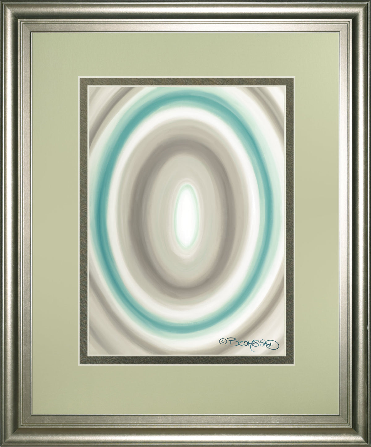 Concentric Ovals #1 By David Bromstad