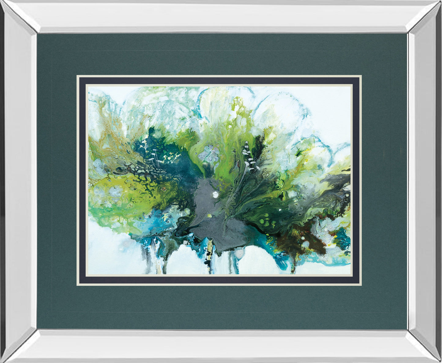 Mirrored Frame Imperial Frost By N. Barnes