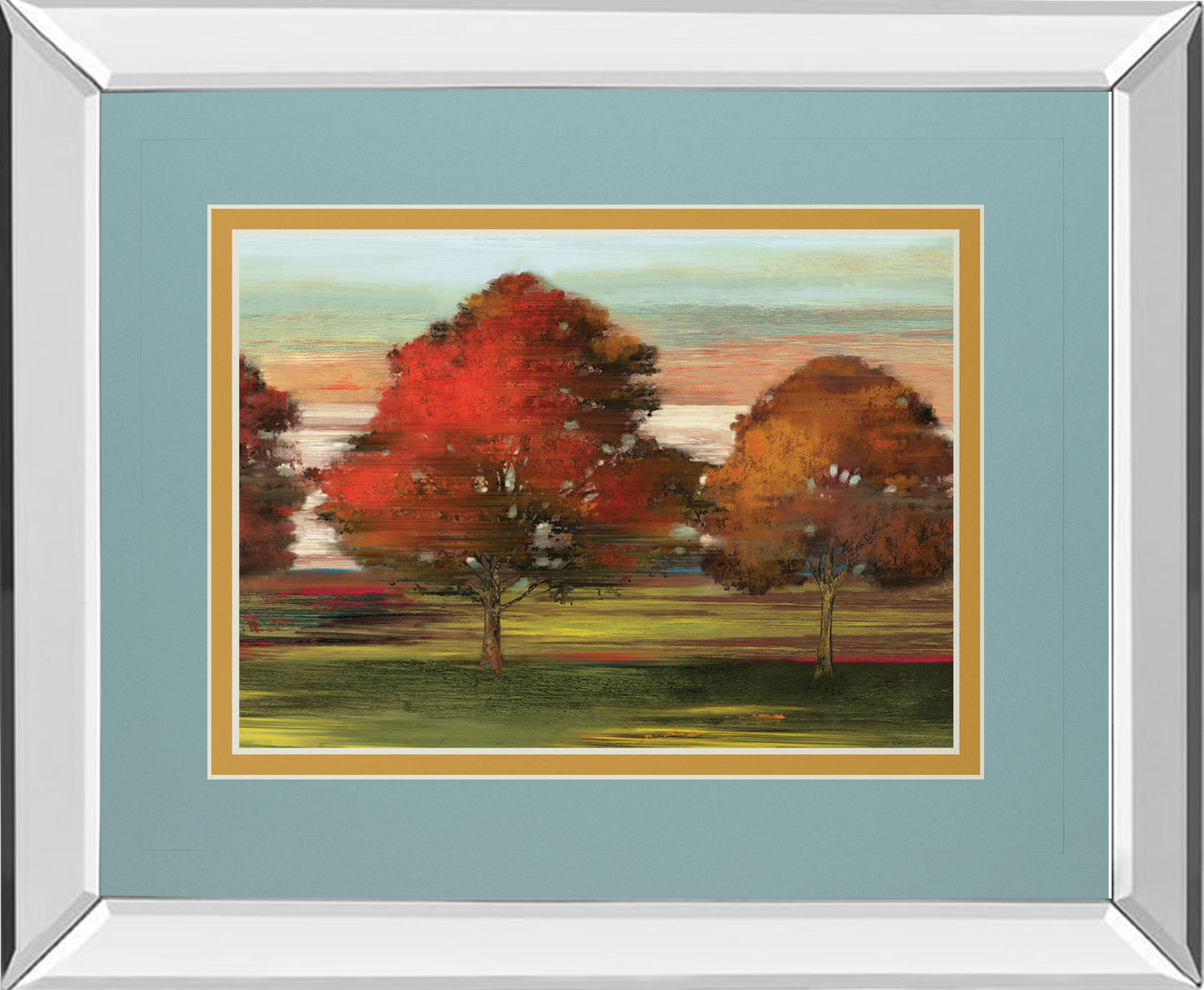 Mirrored Frame Tress In Motion By Alison Pearce