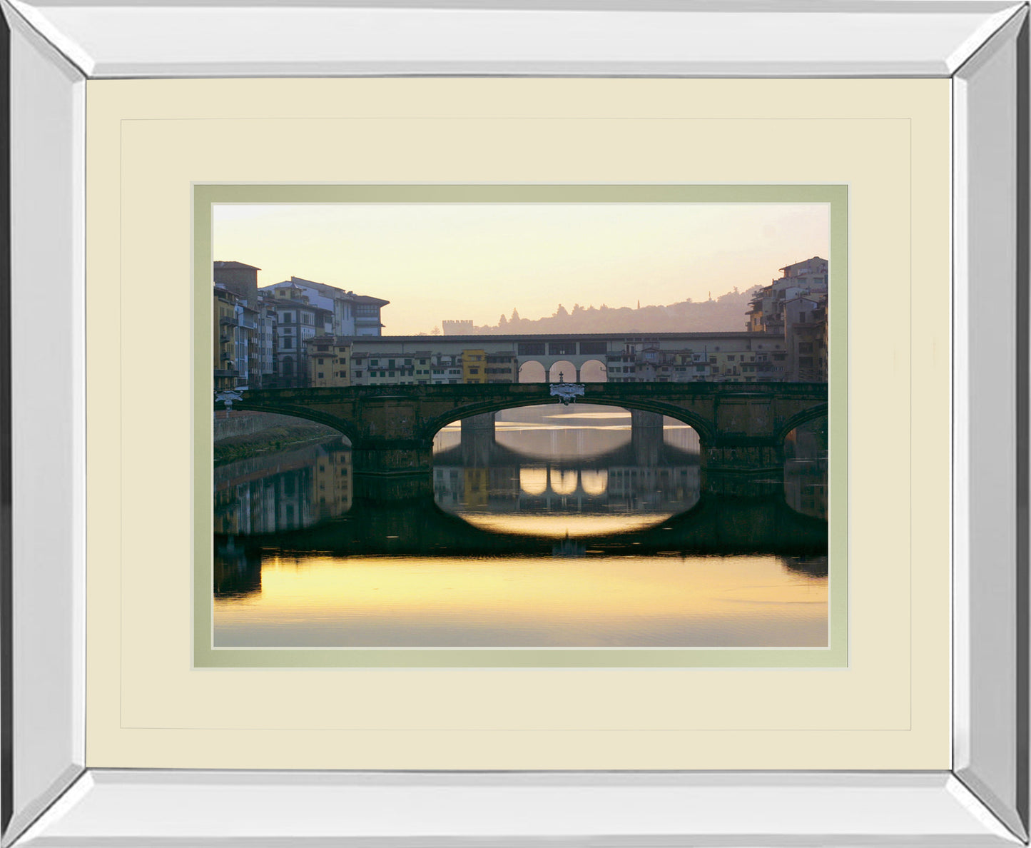 Mirrored Frame Ponte Vecchio By Bill Philip