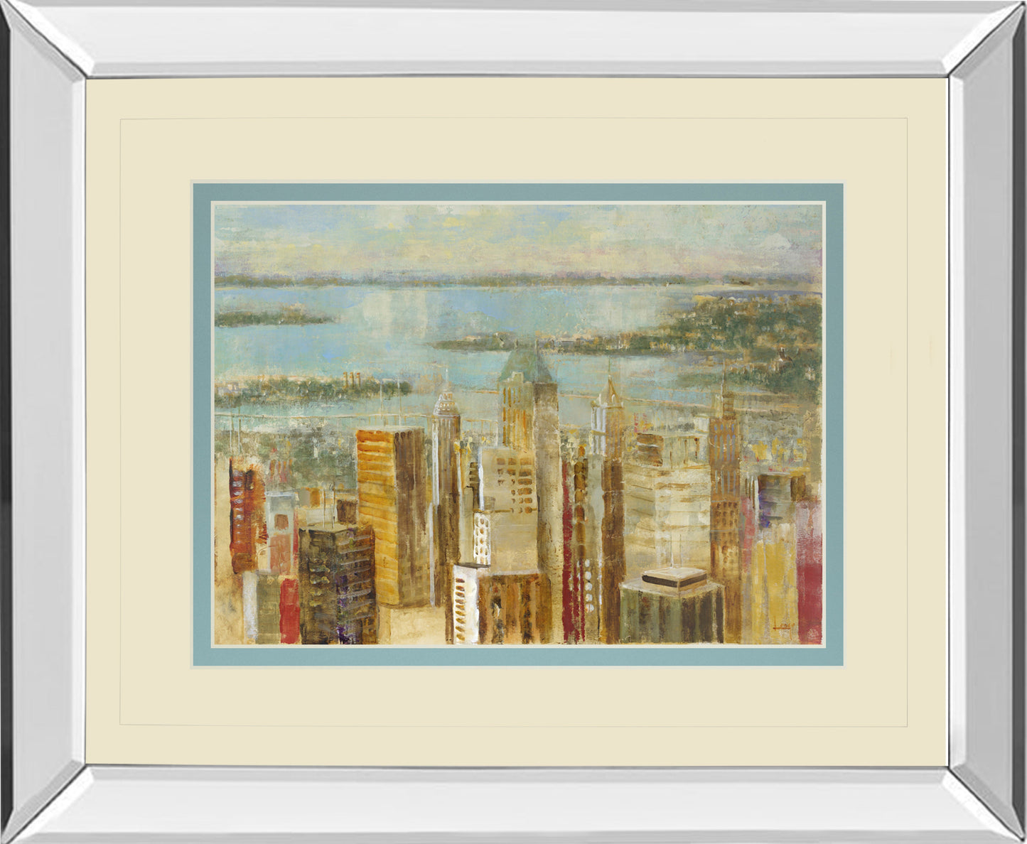 Mirrored Frame Cityscape By Longo