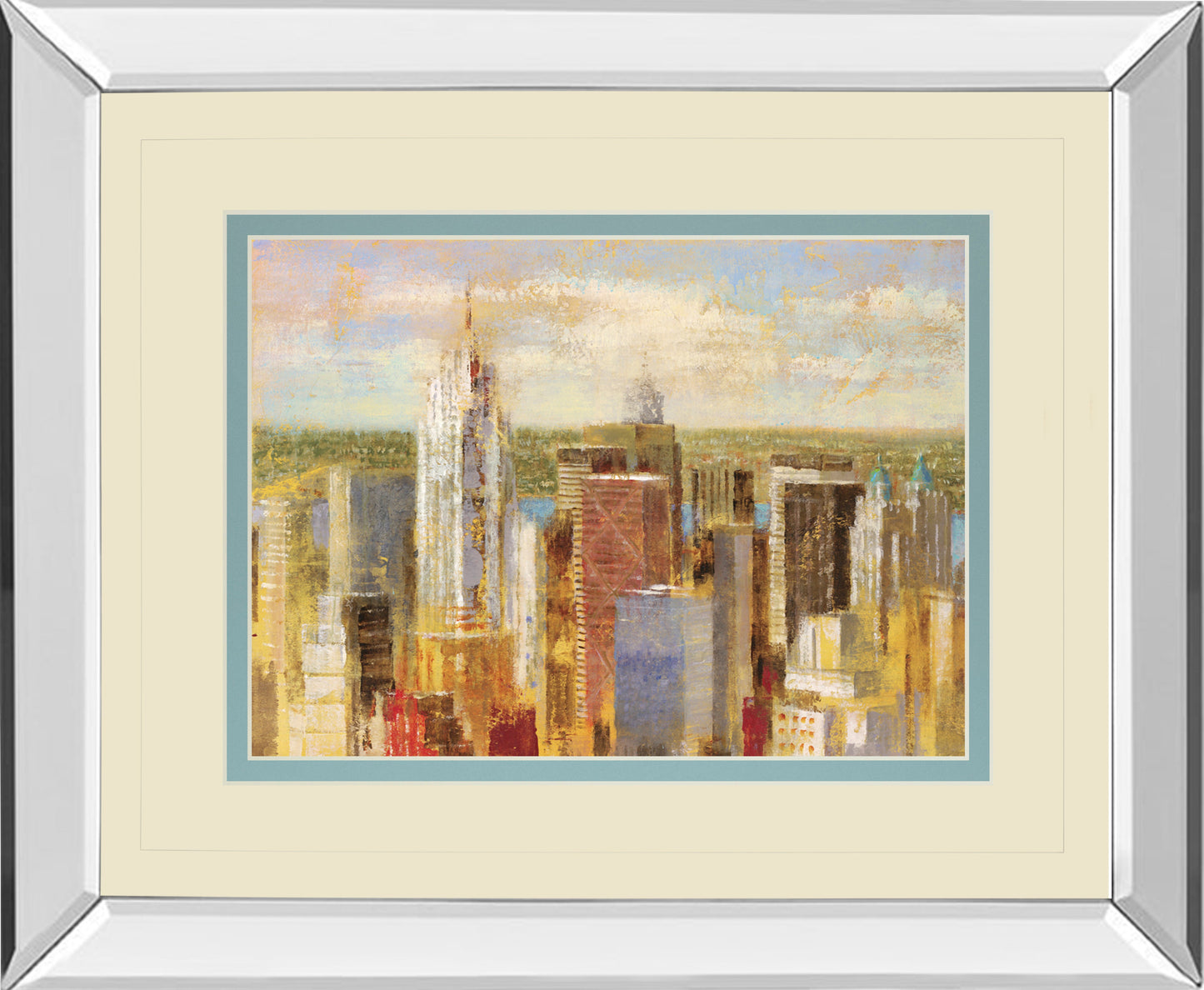 Mirrored Frame Cityscape II By Longo