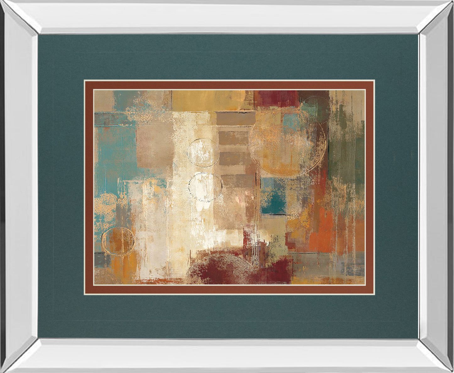 Mirrored Frame Oriental Trip Crop By Silvia Vassileva