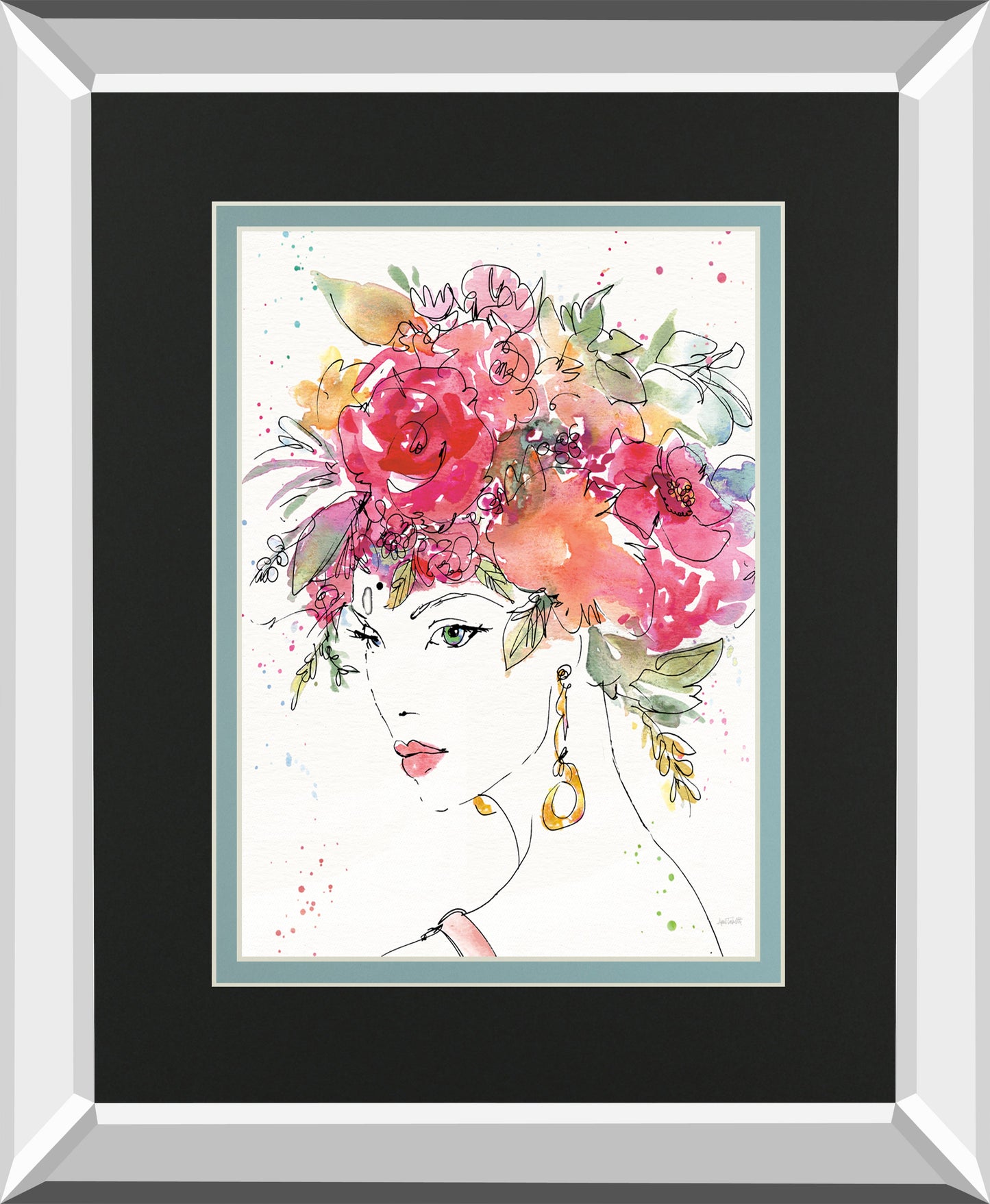 Floral Figures II by Anne Tavoletti