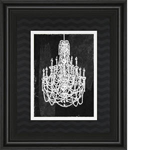 White Chandelier By Heather French-Roussia