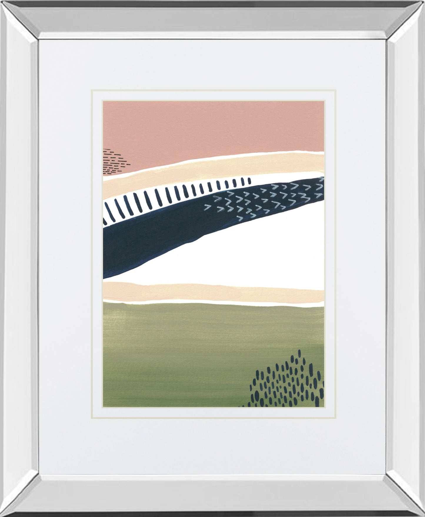Mirrored Frame Simple Marks III BY Regina Moore