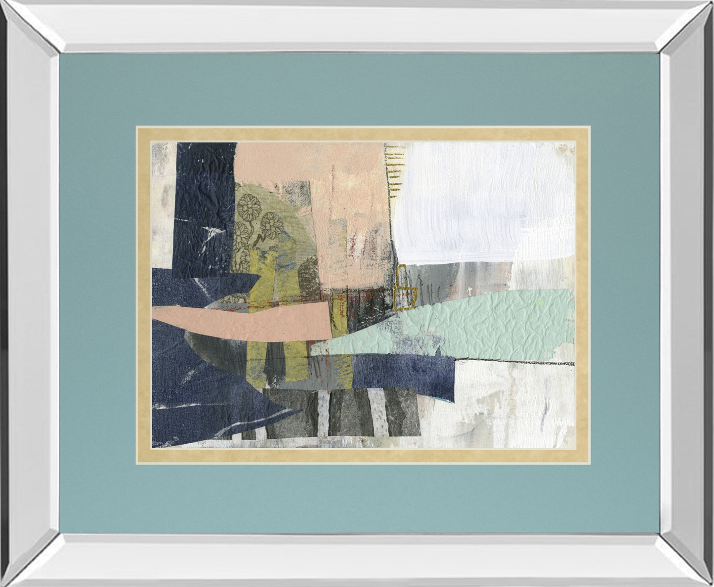 Mirrored Frame Pieces I BY Jennifer Goldberger
